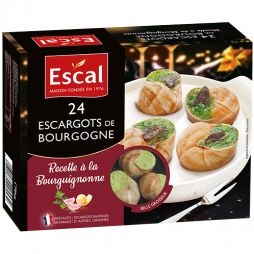 48 ESCARGOTS DE BOURGOGNE - Escargots et apéritifs surgelés ESCAL