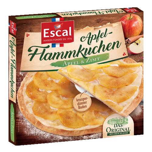 ESCAL APFEL - surgelés FLAMMKUCHEN Escargots apéritifs SÜßER et