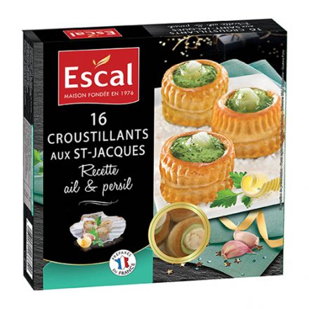 16 Mini Vol Au Vent With Scallops Escargots Et Aperitifs