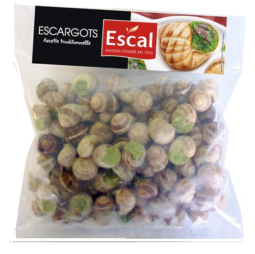 Un sachet de 100 escargots à l'Alsacienne