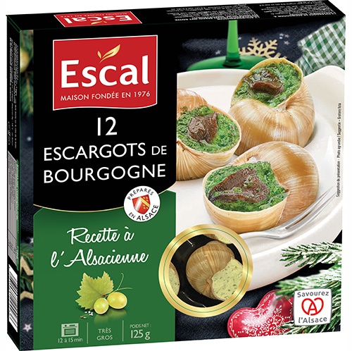 Cassolettes & Coquilles  Escargot de bourgogne, Noix de st