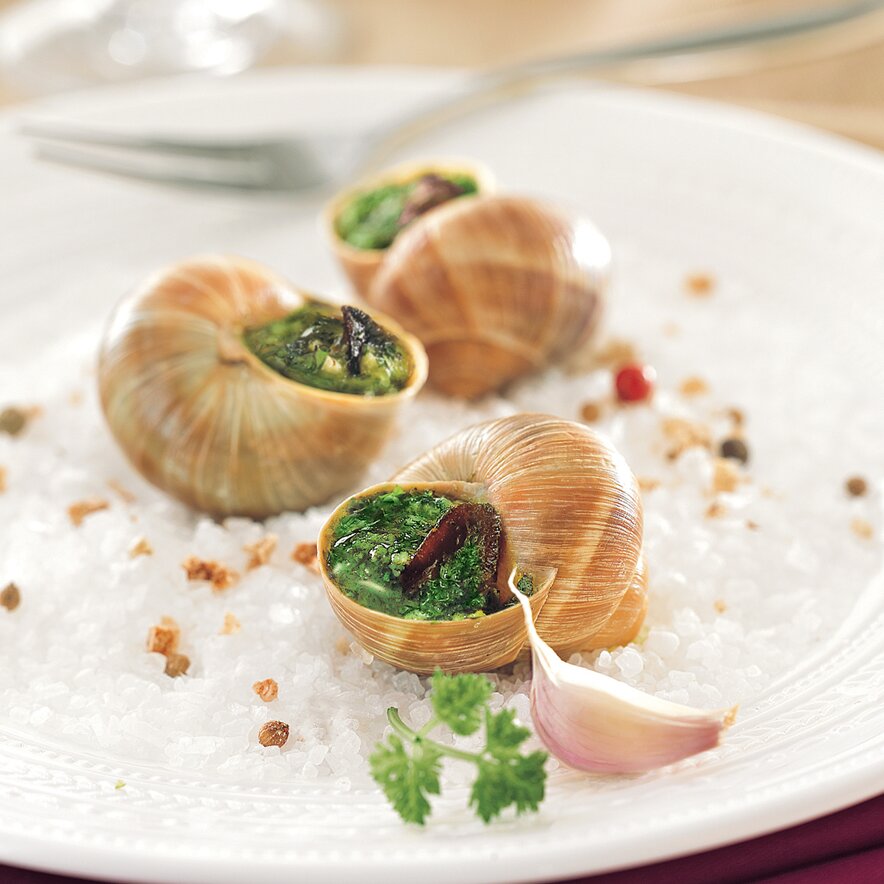 Assiette de 12 escargots de Bourgogne - Entrées - ARGEL, vos