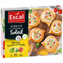 Apéritif aux légumes du soleil ESCAL